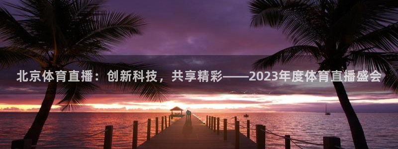 jrkan直播官网下载：北京体育直播：创新科技，共享精彩——2023年度体育直播盛会